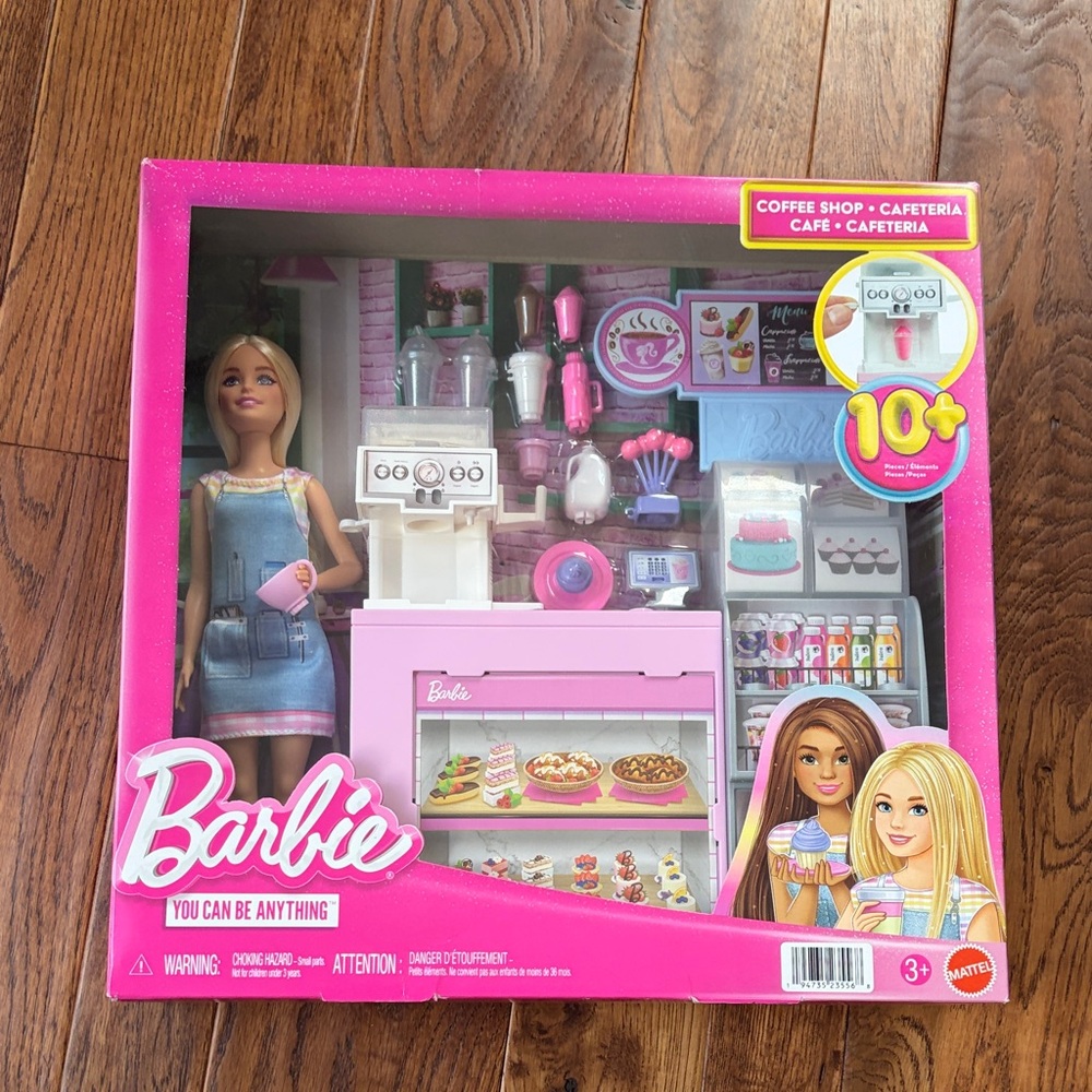 Barbie Pink Coffee Shop Set